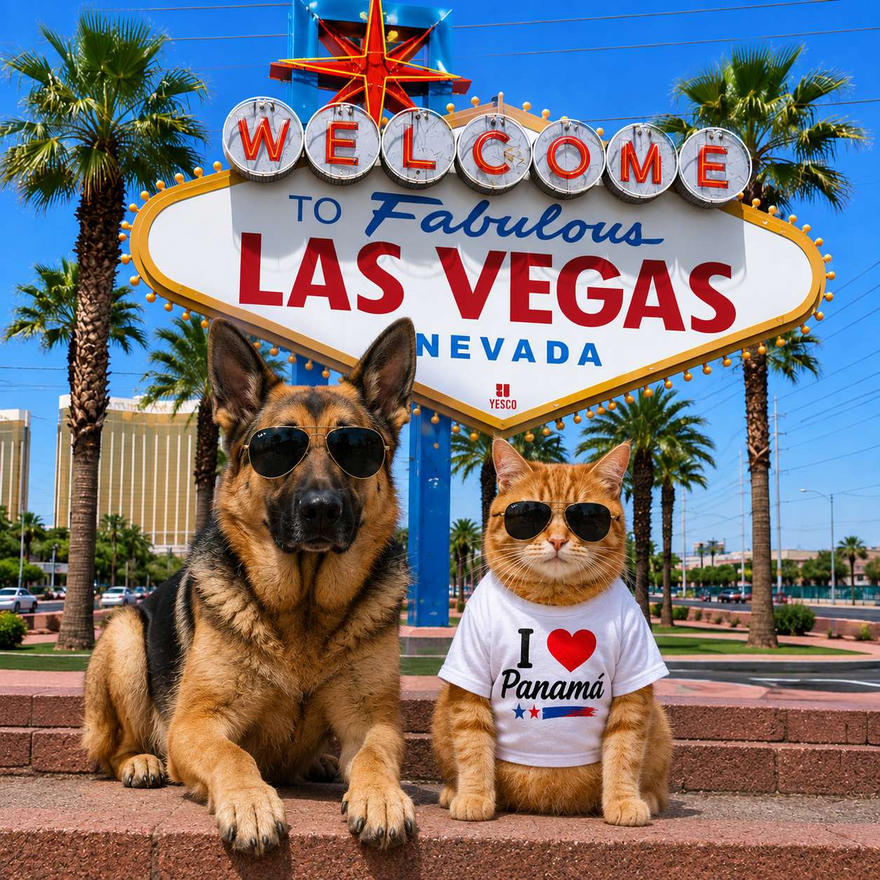 Las Vegas Panama pet travel