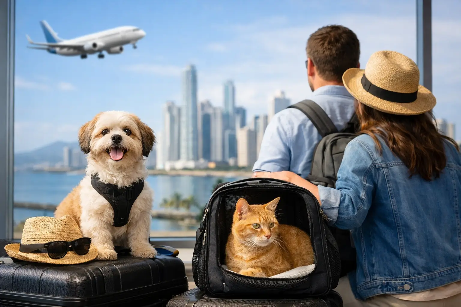 Viajar con mascotas a Panamá sin errores