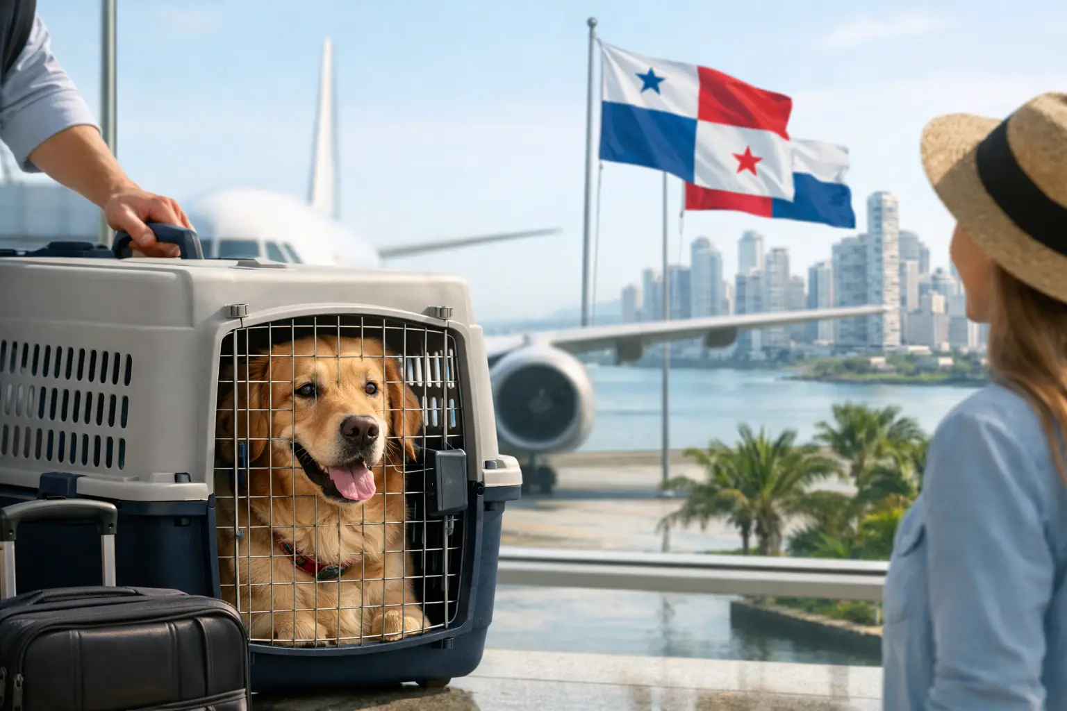 Dog Transport to Panama Made Clear and Calm