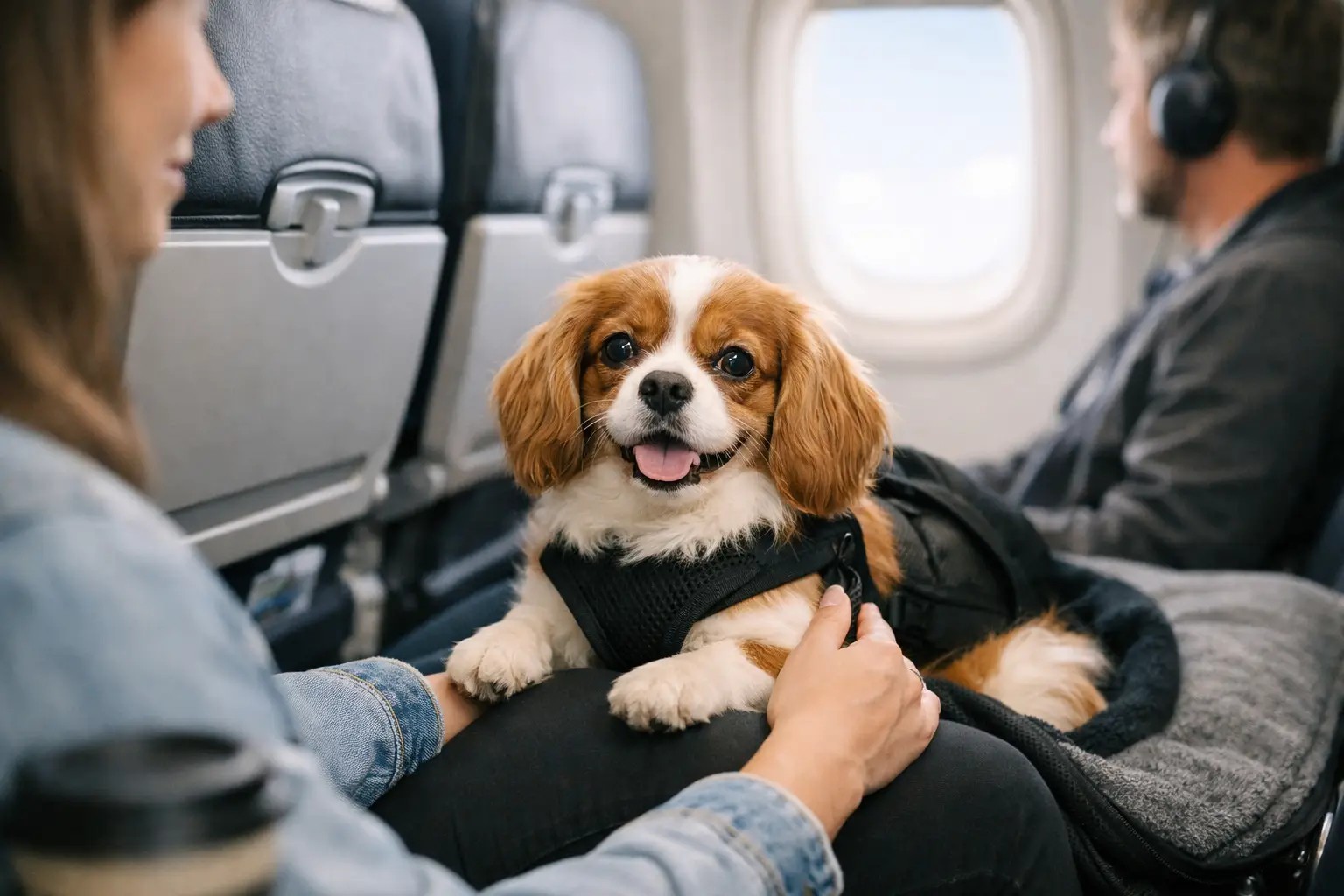 How to Fly Dogs in Cabin With Less Stress