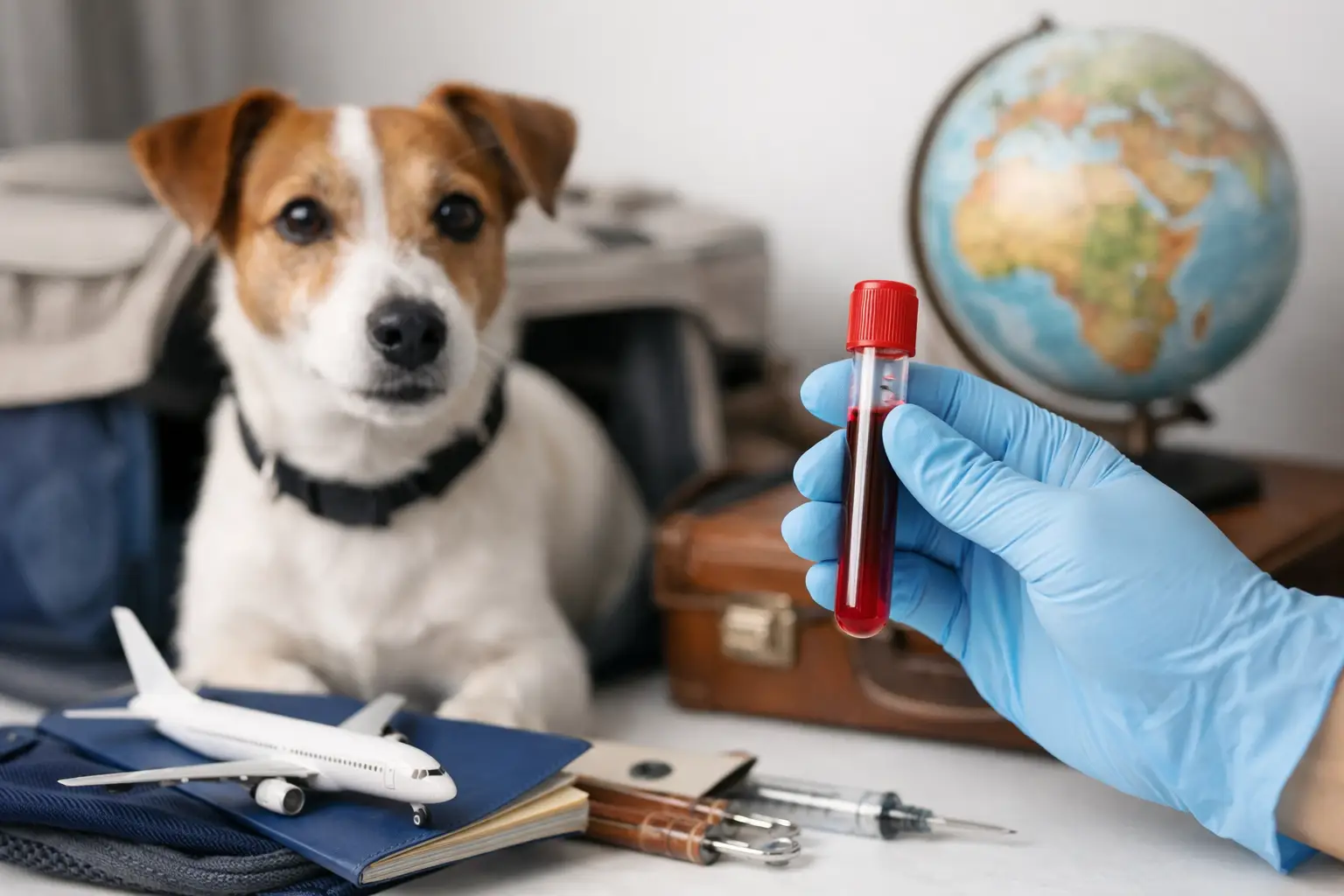Rabies Antibody Test for International Pet Travel