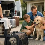 How Door to Door Pet Relocation Works for Families
