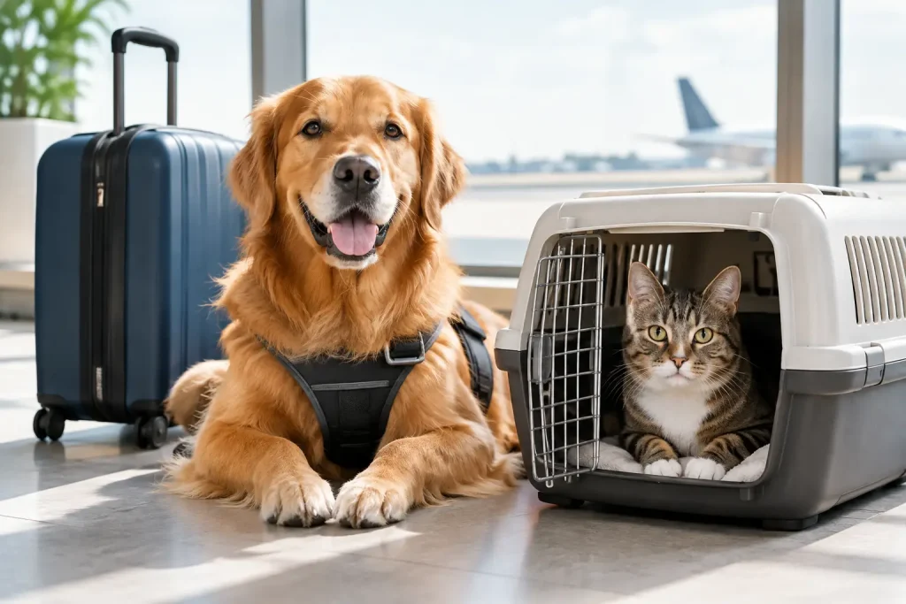 Pet Relocation Options for an International Move